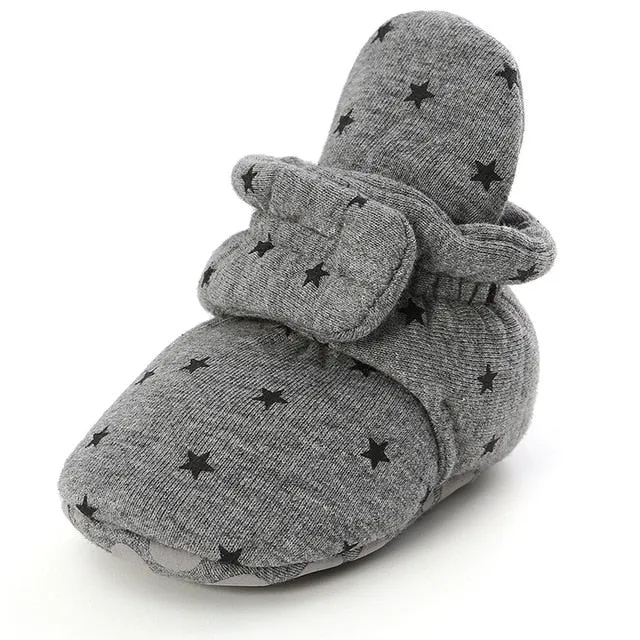 Anti-Slip Plush Infant Crib Shoes