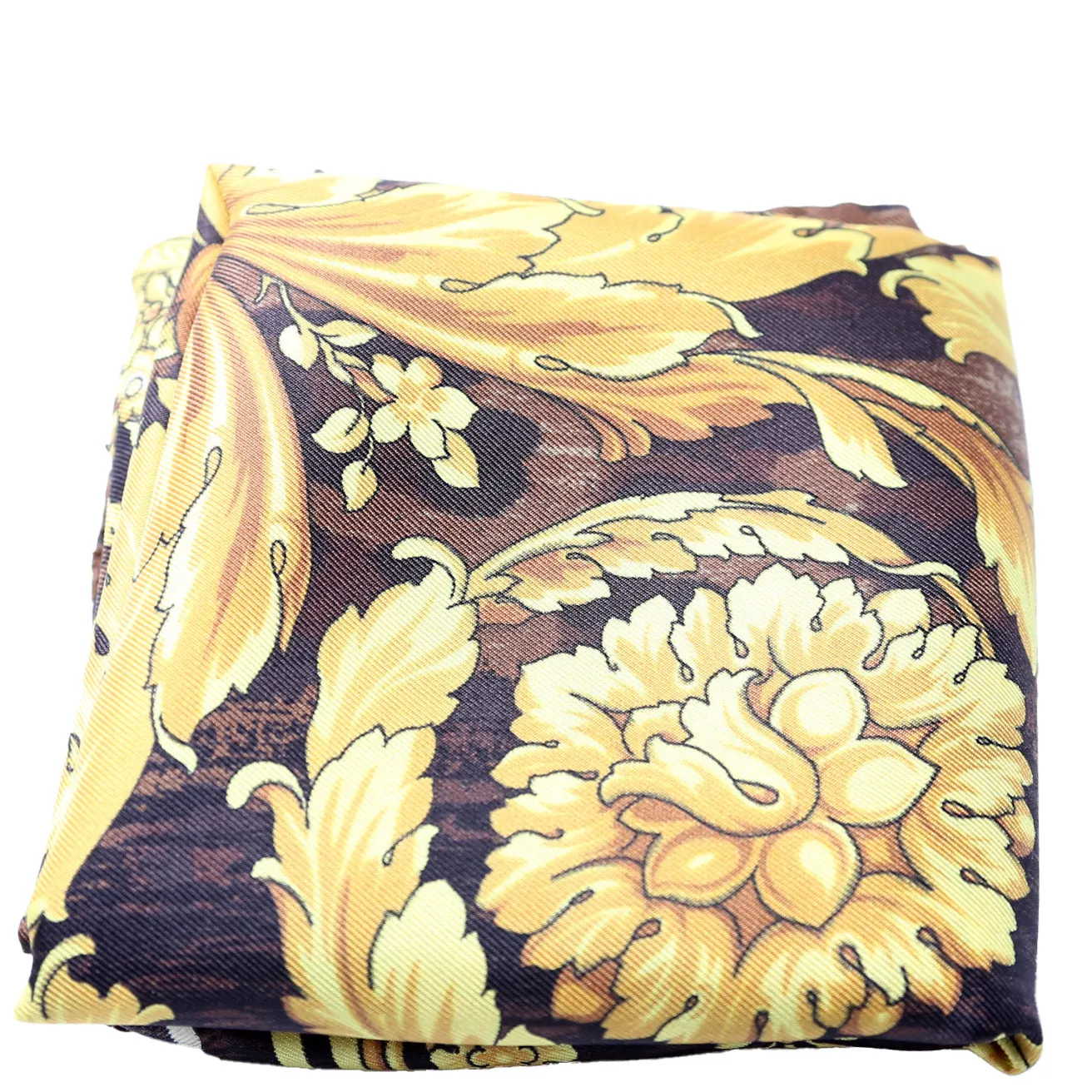 Barocco Leopard Square Silk Scarf