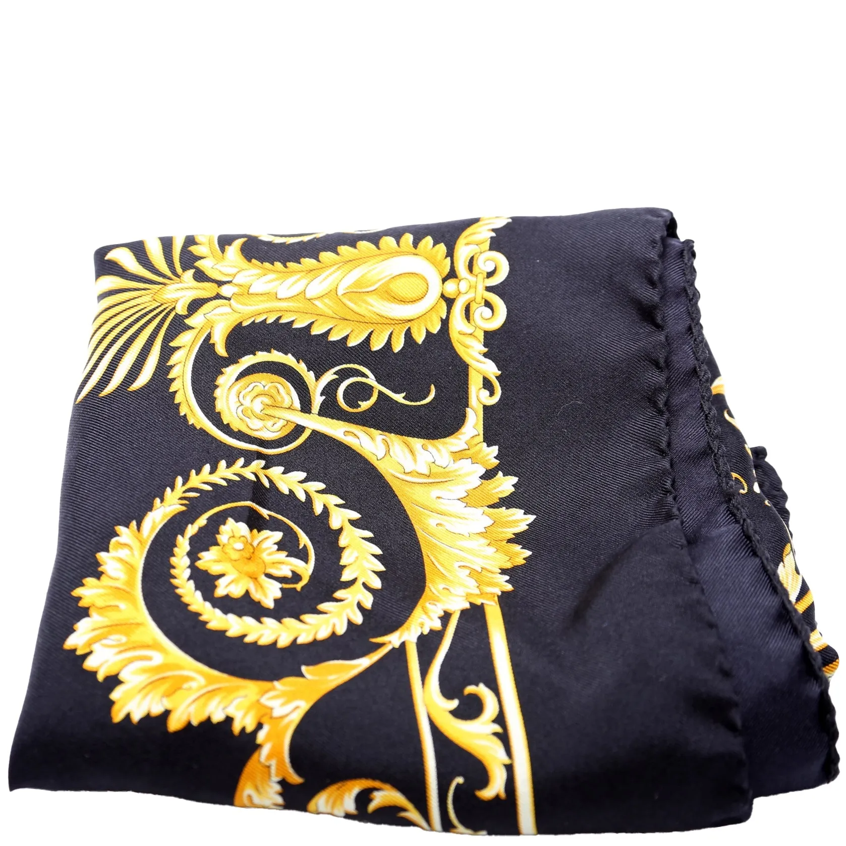 Barocco Square Silk Scarf