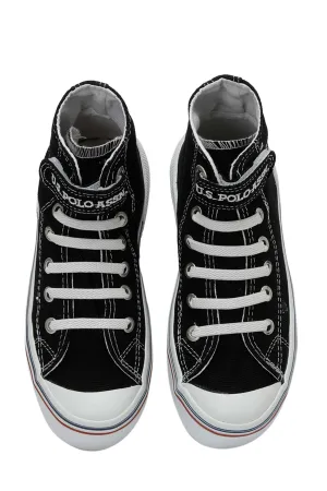 Boy Black Sneakers