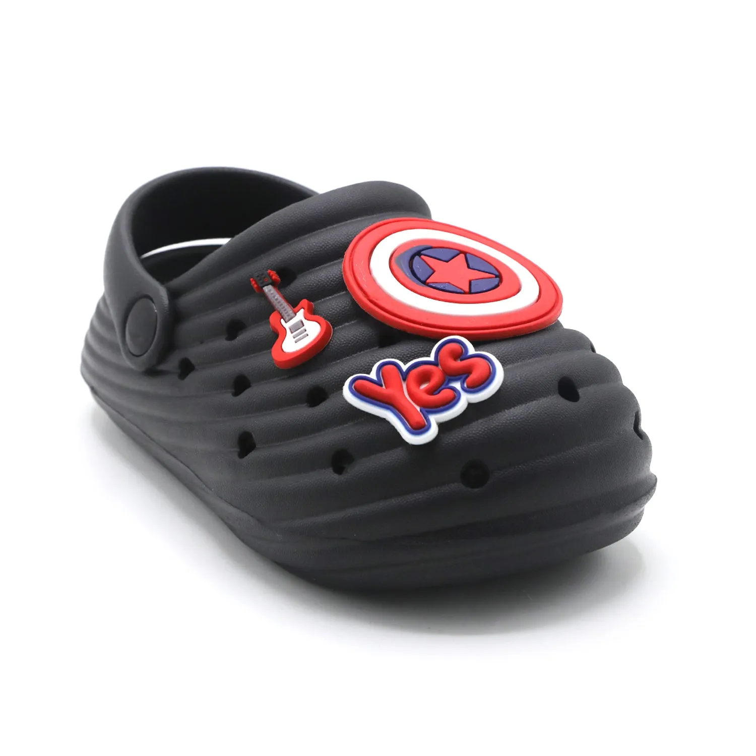 Boys Clogs Slipper - Black