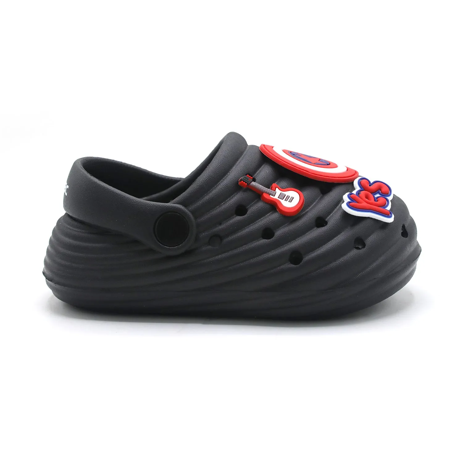 Boys Clogs Slipper - Black