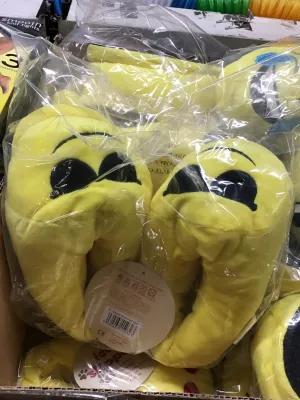 Emoji Slippers- Case of 12