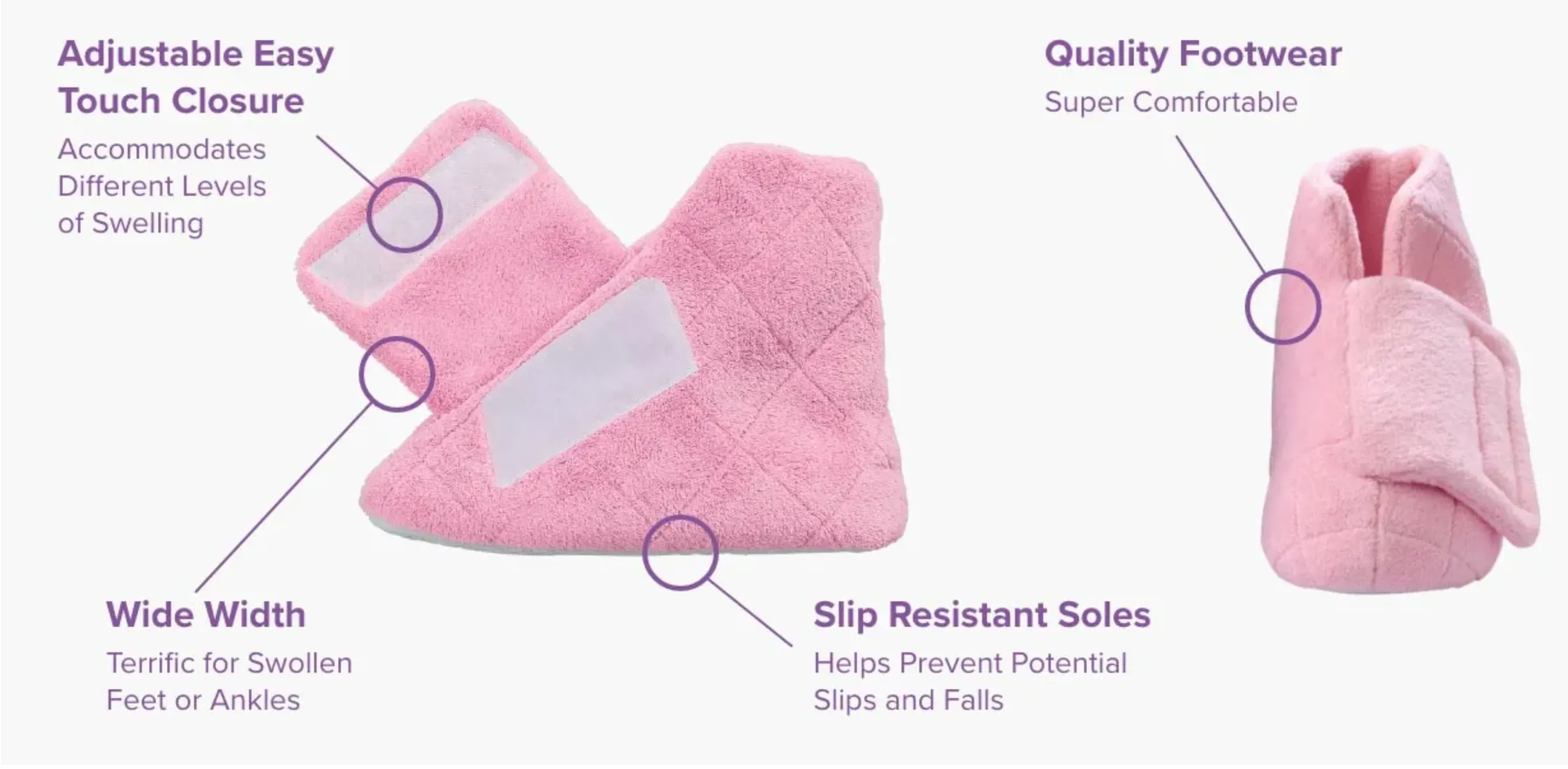 Extra Wide Women's Shoes for Swollen Feet