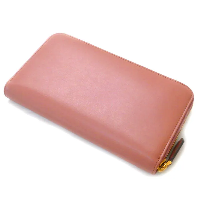 Fendi By The Way Leather Wallet Pink