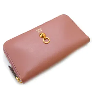Fendi By The Way Leather Wallet Pink