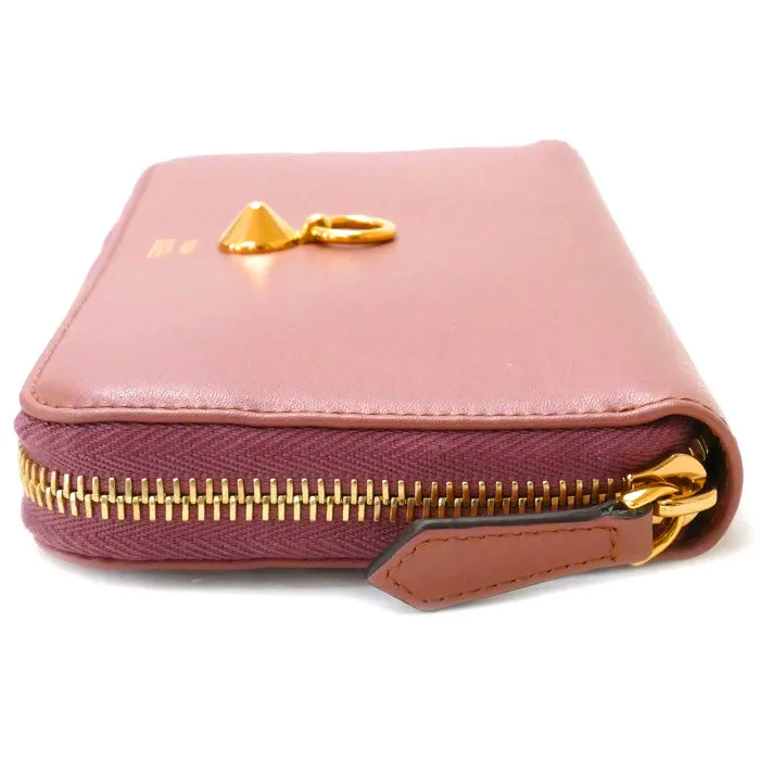 Fendi By The Way Leather Wallet Pink