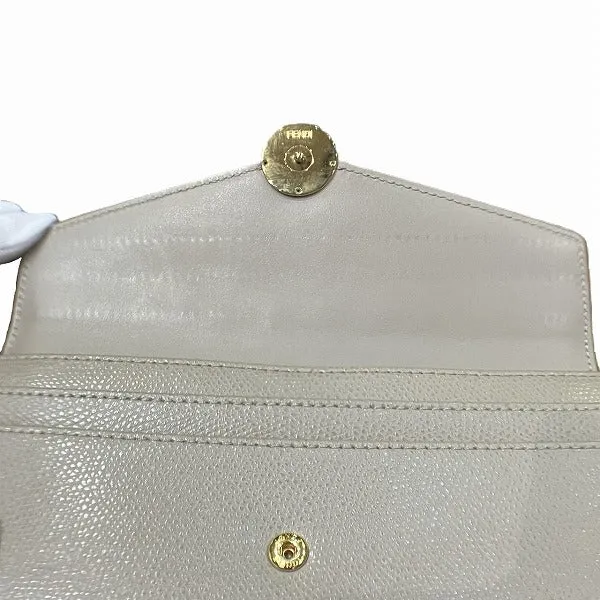 Fendi Leather Long Wallet 8M0251