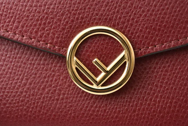 Fendi Leather Long Wallet F IS FENDI 8M0251