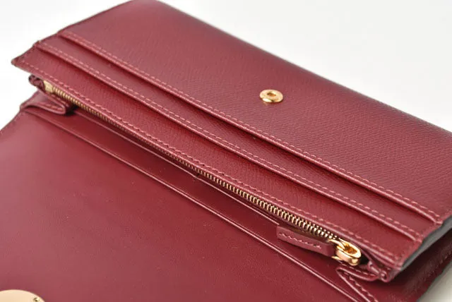 Fendi Leather Long Wallet F IS FENDI 8M0251