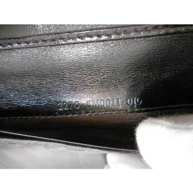 Fendi Tobacco Zucca Print Zucchino Trifold Wallet
