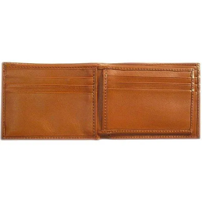 Floto Leather Firenze Double Billfold I.D. Wallet