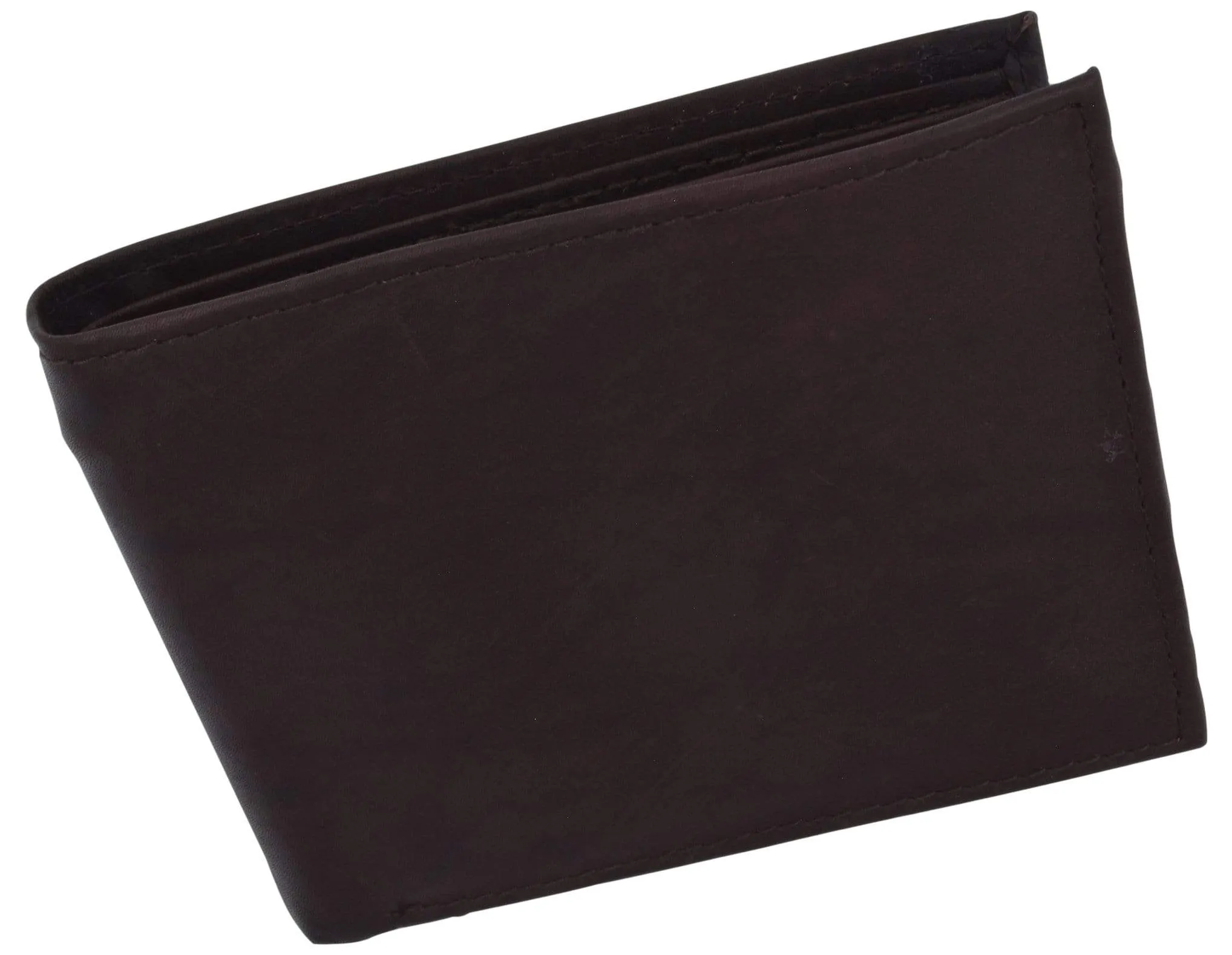 Genuine Leather Mens Bifold Slim Wallet Credit Card Holder 1308 CF