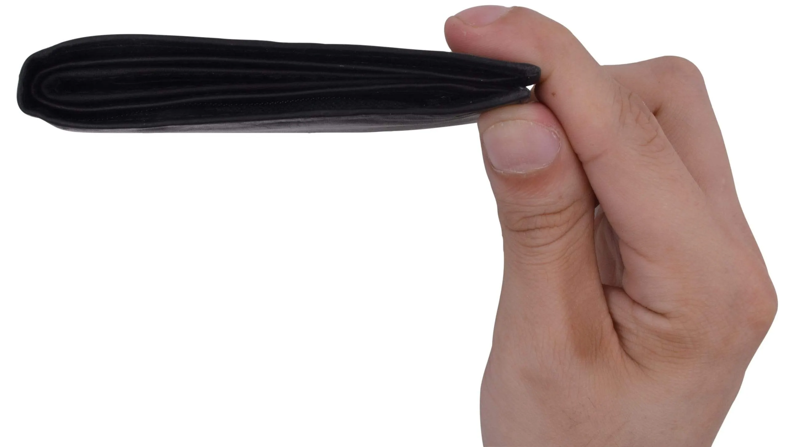 Genuine Leather Mens Bifold Slim Wallet Credit Card Holder 1308 CF