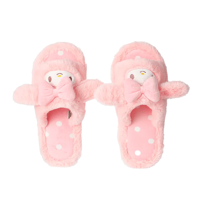Kawaii Sanrio Cinnamoroll Plush Slippers