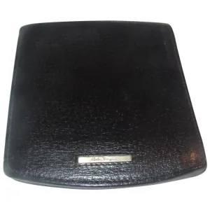 Salvatore Ferragamo Black Leather Vintage Wallet