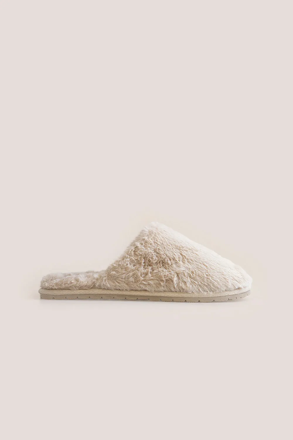 Turin Slipper In Beige